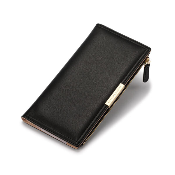 Geldbörsen Und Taschen Mode Einfarbig PU Geldbörse Universal #3654 – Bild 5